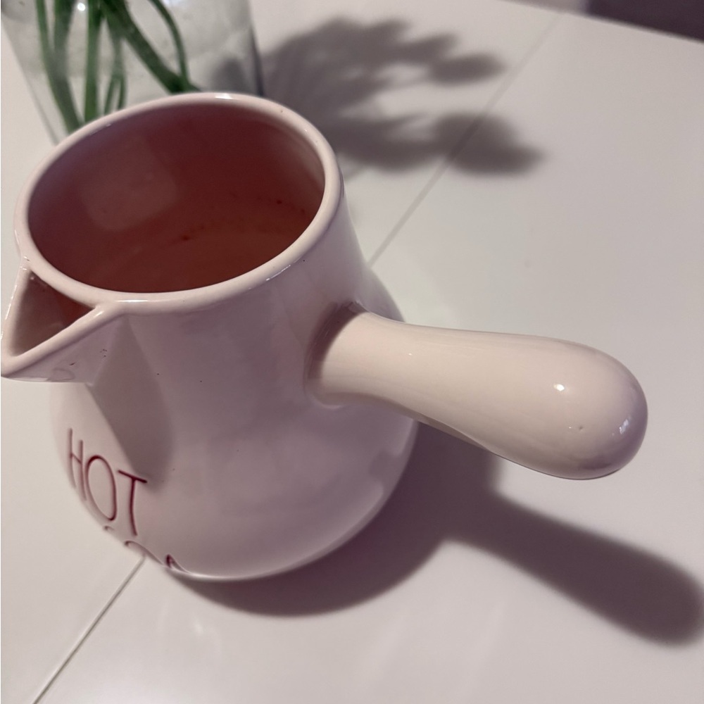 Rae Dunn White Hot Cocoa Pitcher ⭐️ collectible - Picture 4 of 11